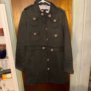 Vintage Marc Jacobs Dark Green 3/4 Trench
